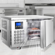 VEVOR 80L Commercial Blast Freezer 3 Trays Blast Chiller Chest Seafood Ice Cream
