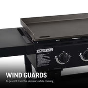 Flat Iron 4 -Burner Liquid Propane Flat Top Grill