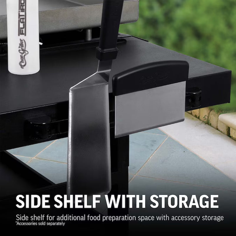 Flat Iron 4 -Burner Liquid Propane Flat Top Grill