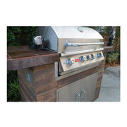 Bull Angus 30-Inch 4-Burner Built-In Propane Gas Grill with Rotisserie - 47628