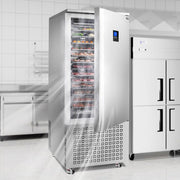 VEVOR 370L Commercial Blast Freezer 15 Trays Blast Chiller Chest Seafood Gelato