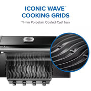 Rogue 525 4-Burner Propane Gas Grill in Black