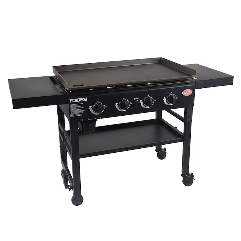 Flat Iron 4 -Burner Liquid Propane Flat Top Grill