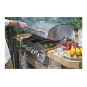 Bull Angus 30-Inch 4-Burner Built-In Propane Gas Grill with Rotisserie - 47628