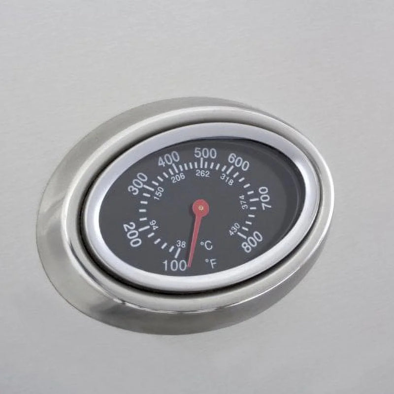 TRL Deluxe 44-Inch 4-Burner Built-In Natural Gas Grill with Rotisserie - TRLD44-NG